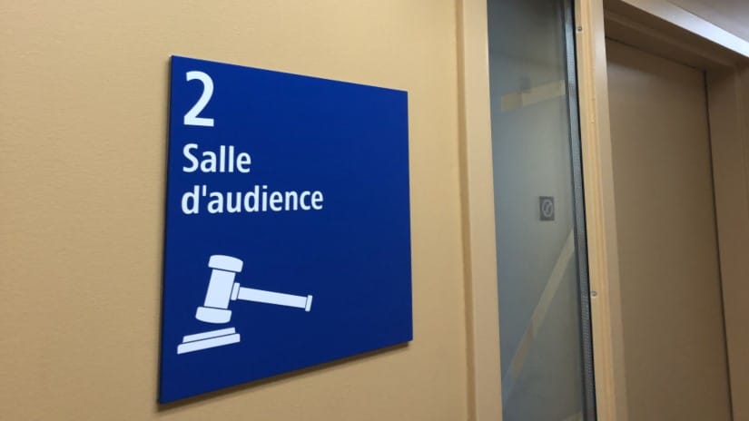 hearing for eviction at Regie du Logement