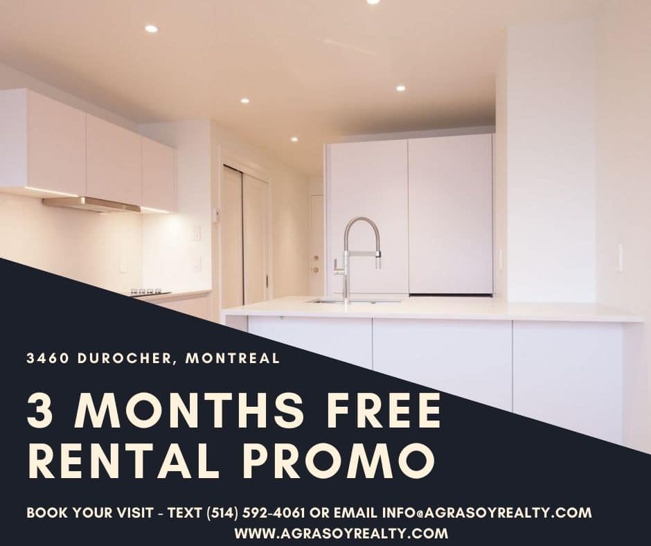 3460 Durocher Montreal - 1-bedroom apartment for rent