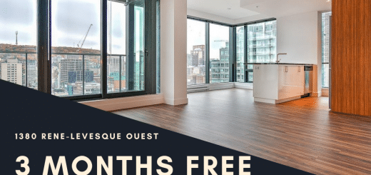 1380 Rene Levesque Montreal - Rental promotion