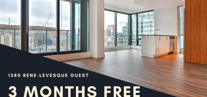 1380 Rene Levesque Montreal - Rental promotion