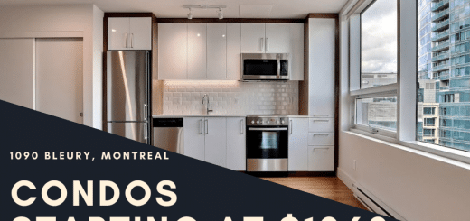 1090 Bleury Montreal - Condo for rent
