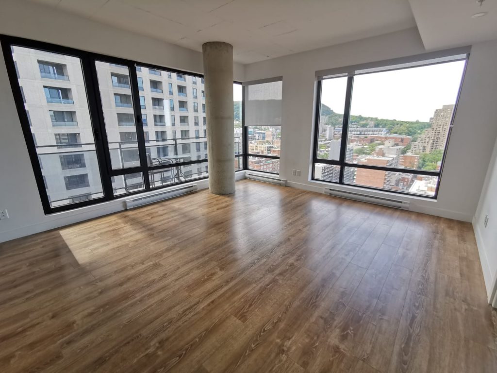 2100 Bleury Montreal - 2-bedroom condo for rent