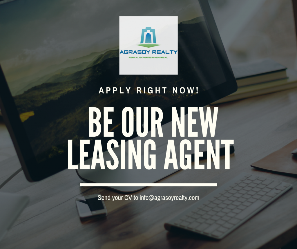Hiring Leasing Agent in Montreal